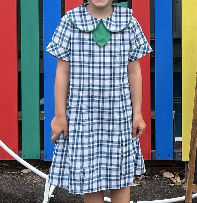 Photo of a student in a school tunic